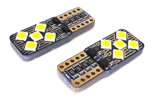 W5W LED prin T10 12V-18V canbus 500lm, 1 kpl. hinta ja tiedot | Polttimot | hobbyhall.fi