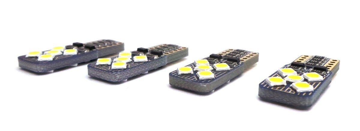 W5W LED prin T10 12V-18V canbus 500lm, 1 kpl. hinta ja tiedot | Polttimot | hobbyhall.fi