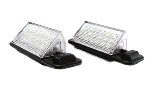 BMW E36 LED rekisterikilven valaisin 2x650lm, 2 kpl. hinta ja tiedot | Polttimot | hobbyhall.fi