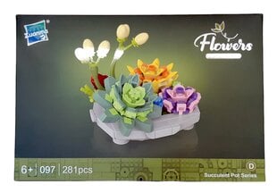 Rakennussetti Flowers, 281 osaa hinta ja tiedot | LEGOT ja rakennuslelut | hobbyhall.fi