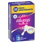 Terveyssiteet Always Platinum Size 3, Day & Night, 22 kpl. hinta ja tiedot | Tamponit ja terveyssiteet | hobbyhall.fi