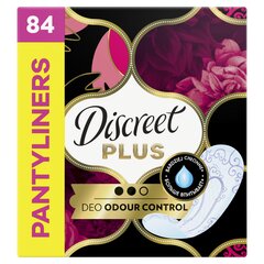 Terveyssiteet Discreet Protective Odor Control Plus, 84 kpl. hinta ja tiedot | Tamponit ja terveyssiteet | hobbyhall.fi