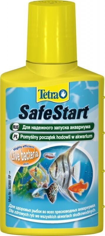 Vedenhoitovälineet Tetra SafeStart, 50 ml hinta ja tiedot | Akvaariotarvikkeet | hobbyhall.fi