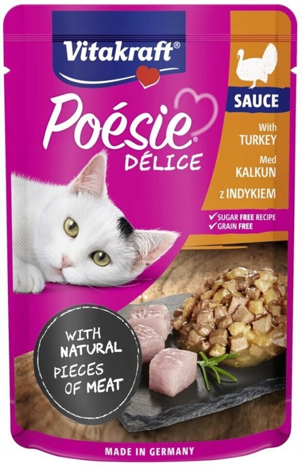 Vitakraft Poésie Delice setti, 7x85 g hinta ja tiedot | Kissanruoka | hobbyhall.fi