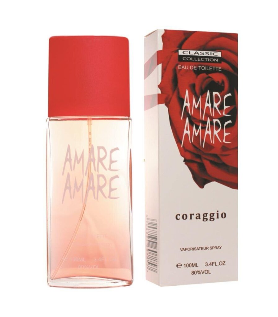 Naisille tarkoitettu Eau de Toilette Classic Collection Amare Amare, 100 ml hinta ja tiedot | Naisten hajuvedet | hobbyhall.fi