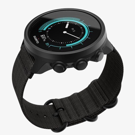 Suunto 9 Baro multisport GPS urheilukello, Charcoal Black Titanium, SS050564000 hinta ja tiedot | Älykellot | hobbyhall.fi