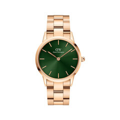 Naisten kello Daniel Wellington Iconic Emerald, vihreä/ruusukulta hinta ja tiedot | Naisten kellot | hobbyhall.fi