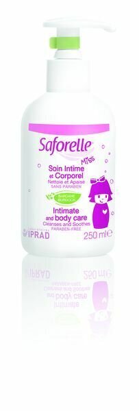 saforelle miss intiimi- ja vartalonhoito intiimihygieniapesu, 250ml hinta ja tiedot | Intiimipesutuotteet | hobbyhall.fi