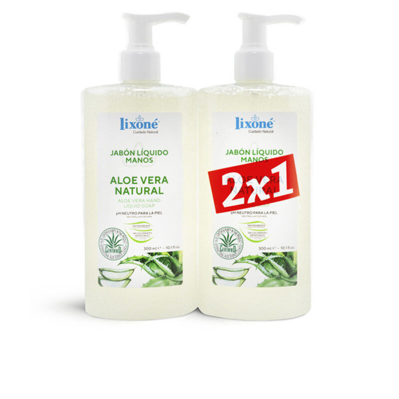 käsisaippua aloe vera natural lixoné, 2 x 300ml hinta ja tiedot | Saippuat | hobbyhall.fi