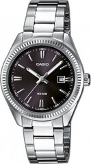 Naisten kello Casio hopea/musta hinta ja tiedot | Naisten kellot | hobbyhall.fi