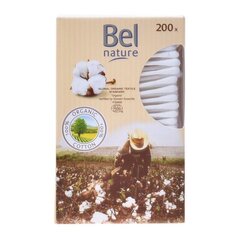 nature bel pumpulipuikot 200 kpl. hinta ja tiedot | Vauvojen hygieniatuotteet | hobbyhall.fi