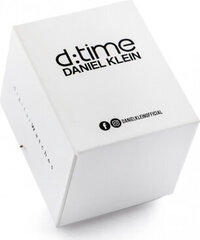 Miesten kello Daniel Klein D:Time, hopea hinta ja tiedot | Miesten kellot | hobbyhall.fi