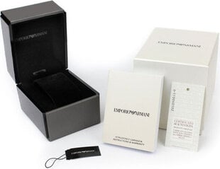 Miesten kello Emporio Armani AR11338 - Mario, hopea/vihreä hinta ja tiedot | Miesten kellot | hobbyhall.fi