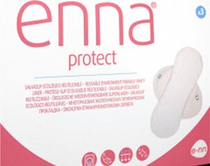 enna protect ecological uudelleenkäytettävä pikkuhousunsuoja, 3 kpl. hinta ja tiedot | Tamponit ja terveyssiteet | hobbyhall.fi