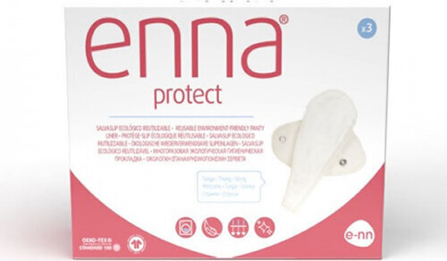 enna salvaslip thong protect, 3 kpl. hinta ja tiedot | Tamponit ja terveyssiteet | hobbyhall.fi