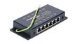 Gigabit PoE-injektori, 6 porttia, musta hinta ja tiedot | Virtalähteet | hobbyhall.fi