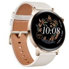 Huawei Watch GT 3 42mm, White Leather 55027150 hinta ja tiedot | Älykellot | hobbyhall.fi