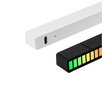 RGB-äänivaste USB LED monivärinen neonvalo, musta hinta ja tiedot | Juhlakoristeet | hobbyhall.fi