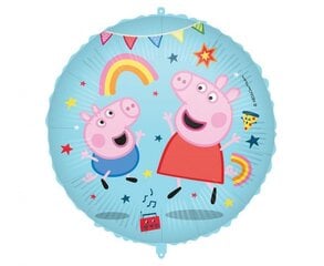 Foliopallo Peppa Pig, 18 tuumaa, värikäs hinta ja tiedot | Ilmapallot | hobbyhall.fi