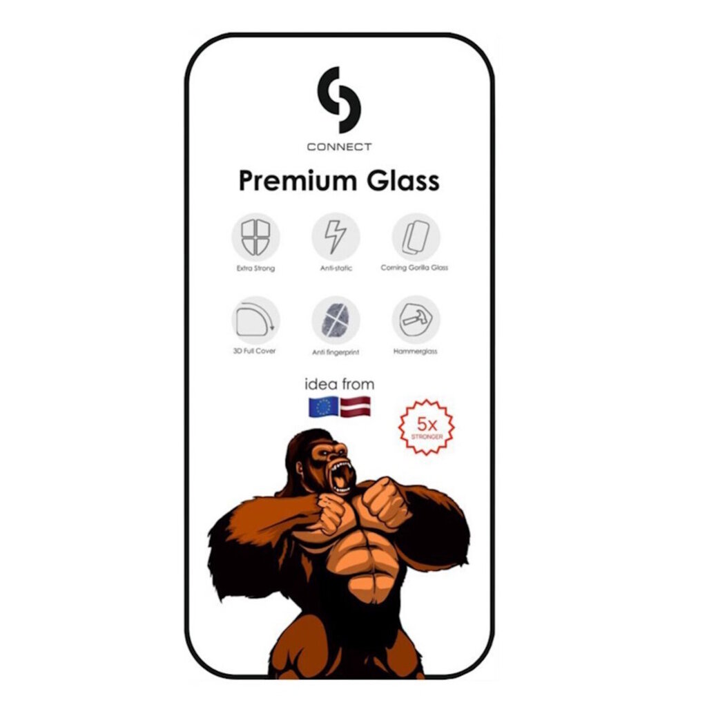 Сonnect Corning Gorilla Ultra Strong 3D Yksityisyyslasi Apple iPhone 11 / Apple iPhone XR hinta ja tiedot | Näytönsuojakalvot ja -lasit | hobbyhall.fi