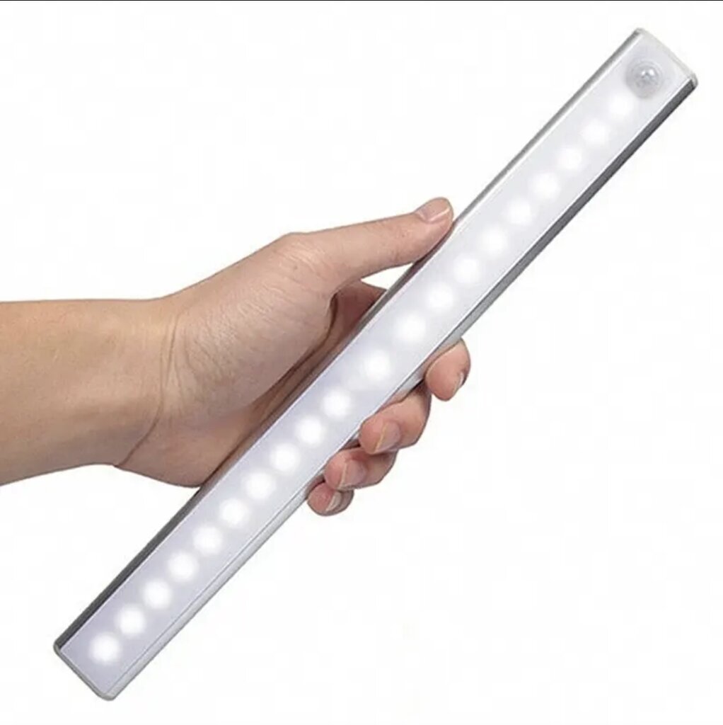 Langaton LED-lamppu liiketunnistimella, 30 cm hinta ja tiedot | Upotettavat valaisimet ja LED-valaisimet | hobbyhall.fi