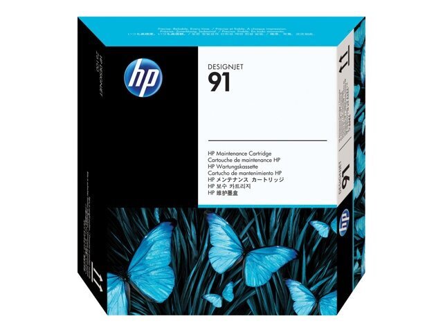 hp alkuperäinen tulostuspää c9518a, hp 91, musta, hp designjet z6100 hinta ja tiedot | Mustekasetit | hobbyhall.fi