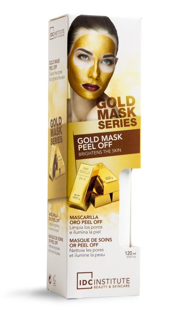 idc institute gold mask tube 120 ml hinta ja tiedot | Kasvonaamiot ja silmänalusaamiot | hobbyhall.fi