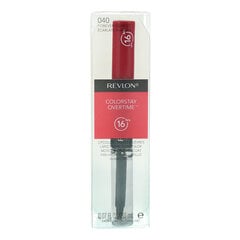 Pitkäkestoinen huulipuna Revlon, 040 Forever Scarlet hinta ja tiedot | Huulipunat, huulikiillot ja huulirasvat | hobbyhall.fi