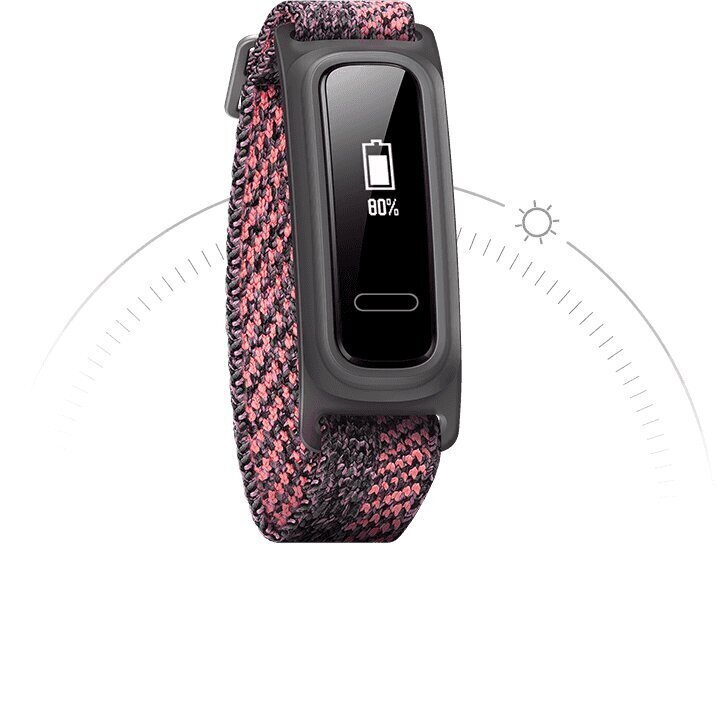 Huawei -aktiivisuusranneke Band 4e, 55031610, sakura coral hinta ja tiedot | Aktiivisuusrannekkeet | hobbyhall.fi