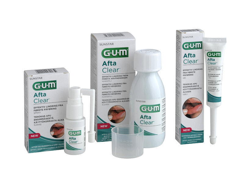 aftaclear suusuihke 15ml gum® gum® hinta ja tiedot | Suuhygienia | hobbyhall.fi