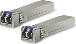 Ubiquiti SFP+ moduli yksimuotokuitu 10 Gbps 20 km hinta ja tiedot | Kaapelit ja adapterit | hobbyhall.fi