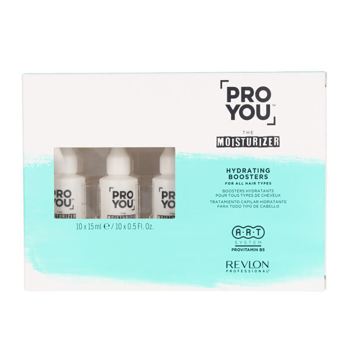 revlon professional pro you the moisturizer kosteuttava tehoste, 10x15ml hinta ja tiedot | Hiusnaamiot, öljyt ja seerumit | hobbyhall.fi