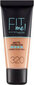 maybelline fit me matte & poreless foundation, 320 natural, 30ml hinta ja tiedot | Meikkivoiteet ja puuterit | hobbyhall.fi