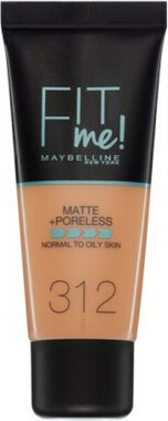 maybelline fit me matte & poreless foundation, 320 natural, 30ml hinta ja tiedot | Meikkivoiteet ja puuterit | hobbyhall.fi