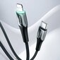 Nopea latauskaapeli iPhone USB-C - Lightning 20W 2.4A 1.2m, punainen hinta ja tiedot | Puhelinkaapelit | hobbyhall.fi