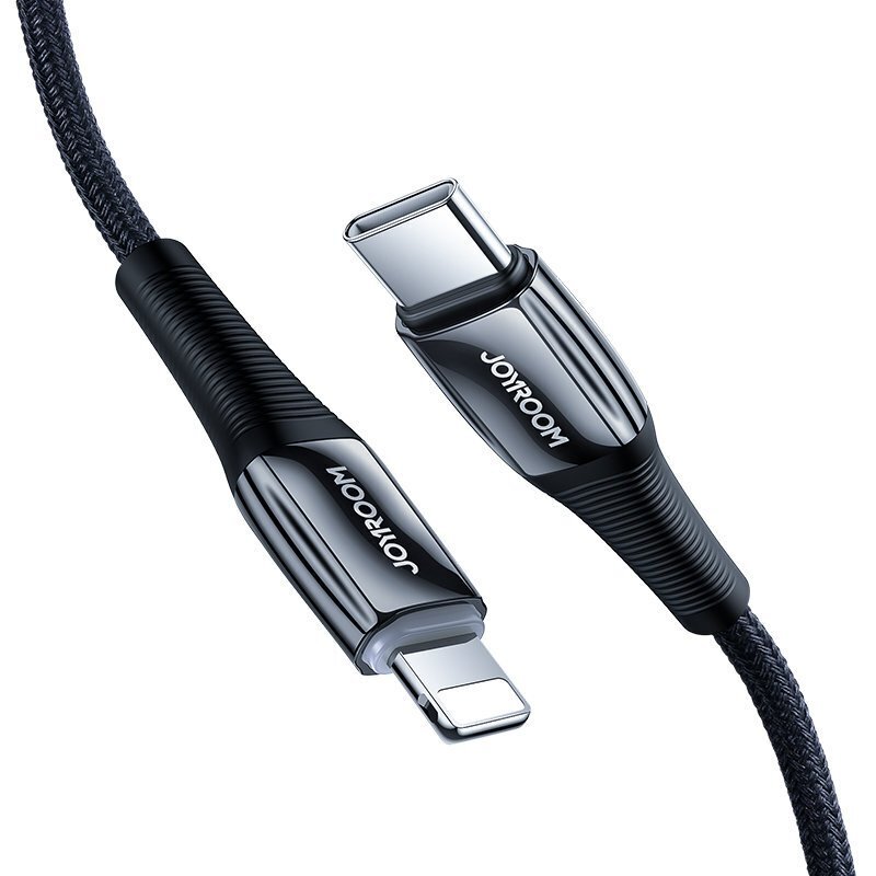 Nopea latauskaapeli iPhone USB-C - Lightning 20W 2.4A 1.2m, punainen hinta ja tiedot | Puhelinkaapelit | hobbyhall.fi