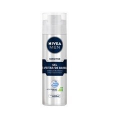 parranajogeeli men sensitive nivea, 200 ml hinta ja tiedot | Parranajo ja karvanpoisto | hobbyhall.fi