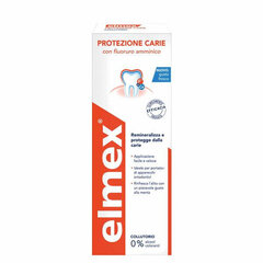 elmex caries protection anti plaque suuvesi, 400 ml hinta ja tiedot | Suuhygienia | hobbyhall.fi