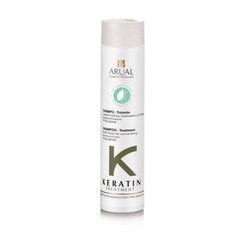 shampoo heikoille, hauraille hiuksille arual keratin treatment, 250 ml hinta ja tiedot | Shampoot | hobbyhall.fi