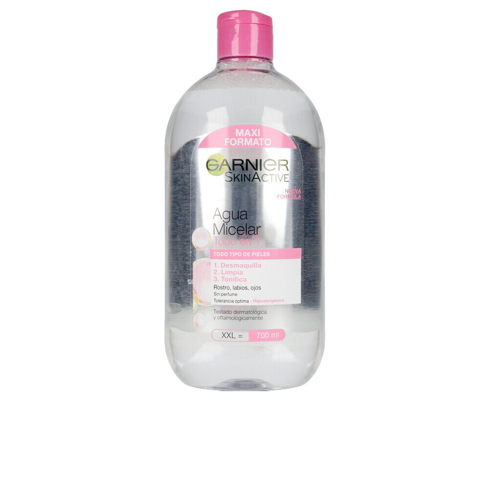 garnier skinactive meikinpoistoaine, 700 ml hinta ja tiedot | Kasvojen puhdistusaineet | hobbyhall.fi