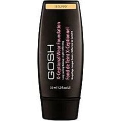 nestemäinen meikkivoide gosh copenhagen x-ceptional wear 18-sunny, 35 ml hinta ja tiedot | Meikkivoiteet ja puuterit | hobbyhall.fi