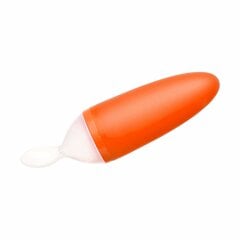 Silikoninen ruokintalusikka Boon Squirt B10124 89 ml, 4m +, oranssi hinta ja tiedot | Boon Vauvatarvikkeet | hobbyhall.fi