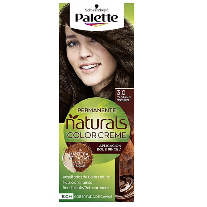 hiusten väri schwarzkopf paletti naturals väri creme 3 0 tumma kastanja hinta ja tiedot | Hiusvärit | hobbyhall.fi