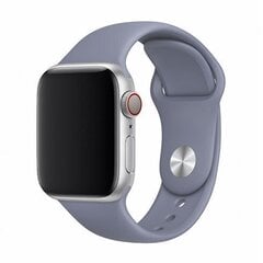 Vaihtohihna Apple Watch Devia :44mm / 42mm Strap Deluxe Sport Lavender Gray hinta ja tiedot | Älykellojen ja aktiivisuusrannekkeiden lisätarvikkeet | hobbyhall.fi