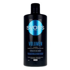 volyymishampoo hienoille hiuksille syoss, 440 ml hinta ja tiedot | Shampoot | hobbyhall.fi