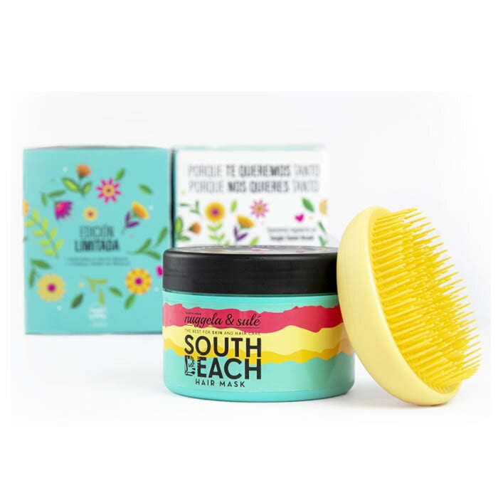 setti nuggela ja sulé south beach: hiusnaamio, 50ml + kampa hinta ja tiedot | Hiusnaamiot, öljyt ja seerumit | hobbyhall.fi