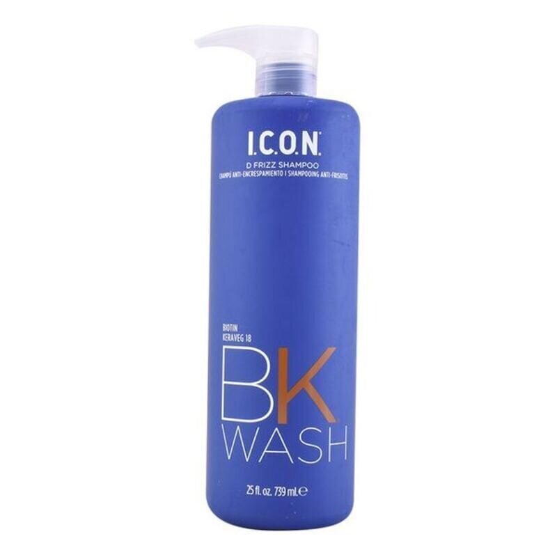 anti-frizz shampoo i.c.o.n. bk wash, 739 ml hinta ja tiedot | Shampoot | hobbyhall.fi