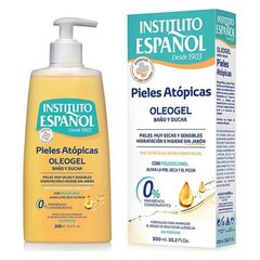 suihkugeeli instituto español pieles atópicas oleogel, 300 ml hinta ja tiedot | Suihkusaippuat ja suihkugeelit | hobbyhall.fi