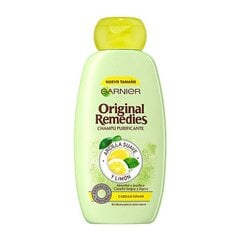 garnier original remedies puhdistava shampoo (300 ml) hinta ja tiedot | Shampoot | hobbyhall.fi