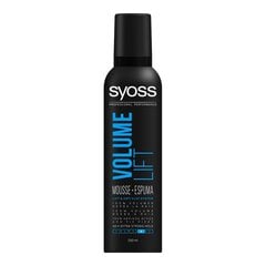 syoss volume lift muotoiluvaahto, 250 ml hinta ja tiedot | Kampaamotuotteet | hobbyhall.fi